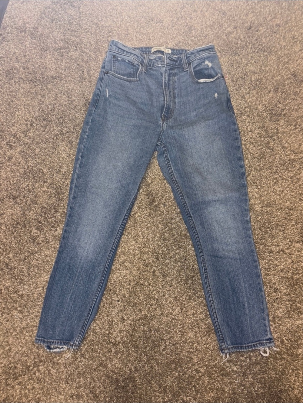 Abercrombie & Fitch Curve Love The Skinny High Rise Jeans 26/2R